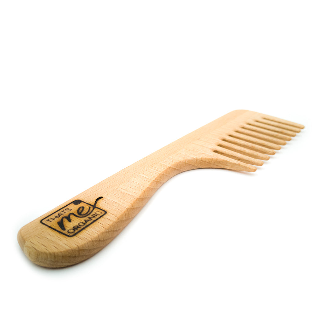 Professional hair comb “Everything under control” made of beech wood