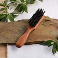 Profi Haar-& Bartbürste "Mini" aus Birnbaumholz & Wildschweinborste